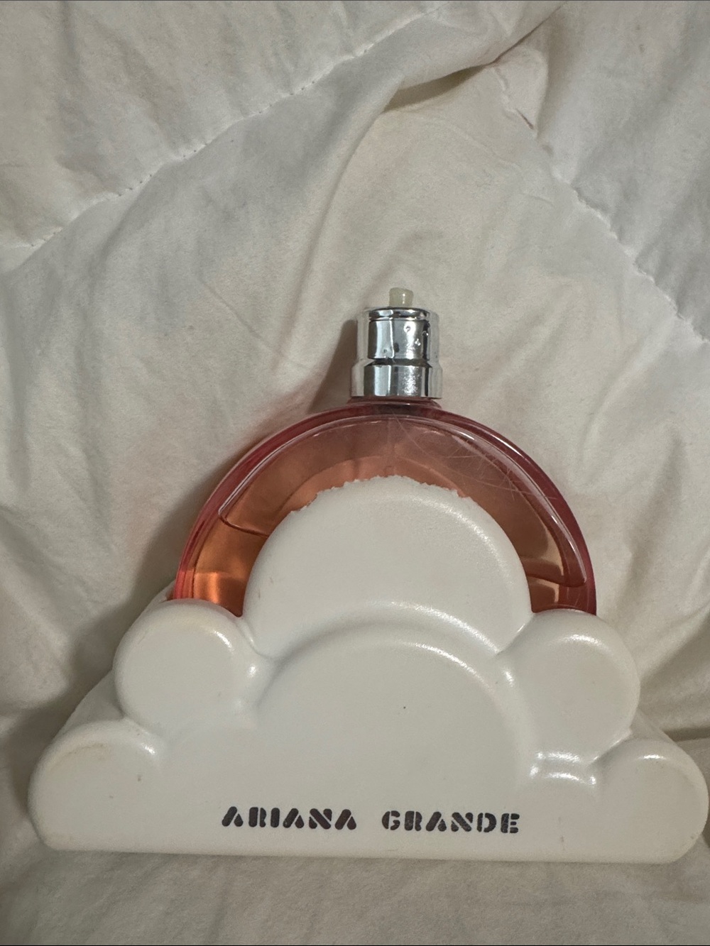 Ariana Grande Pink Cloud Bottle - White & Pink